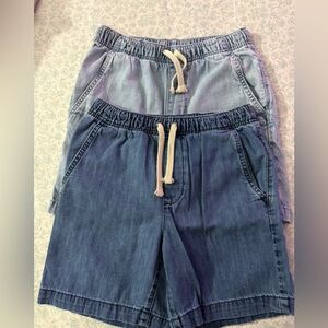 Old Navy Boys Blue Denim Knee
Twill Pull-On Shorts
Size : 10
